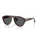 Persol 3370S Havana Drak Grey Lenses