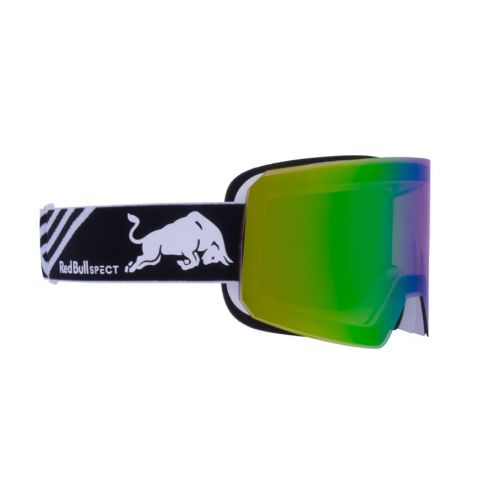 Red Bull Line White / Rose with Green Mirror