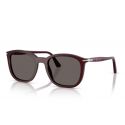 Persol 3355S Milky Plum Dark Grey Lenses