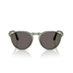 Persol PO3286S Transparent Green - Dark Grey Lenses