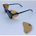 Blinkset Coques Latérales de Protection NOIR - lunettes de soleil