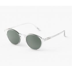 Izipizi Sun Forme D Crystal - Green Polarized Lenses
