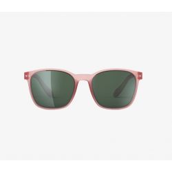 Izipizi Sun Journey Pale Pink - Green Lenses Silver Mirror Polarized