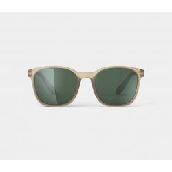 Izipizi Sun Journey Sand - Green Lenses Silver Mirror Polarized