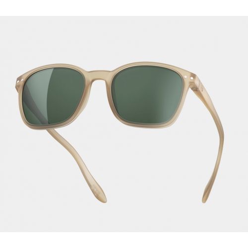 Izipizi Sun Journey Sand - Green Lenses Silver Mirror Polarized