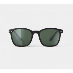 Izipizi Sun Journey Black - Green Lenses Silver Mirror Polarized