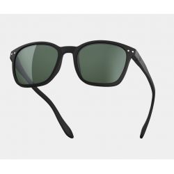 Izipizi Sun Journey Black - Green Lenses Silver Mirror Polarized