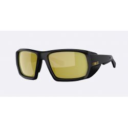 Bliz Peak Matte Black - Brown Gold Mirror Polarized