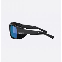 Bliz Peak Matte Black - Brown Gold Mirror Polarized