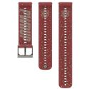 Suunto Bracelet 22mm Athletic 6 Silicone Strap Power RUP Red S+M