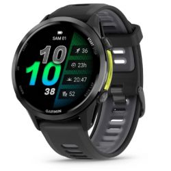 Garmin Forerunner 965 Amoled Titane Blanc et Gris