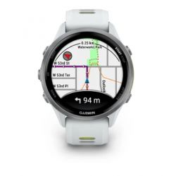 Garmin Forerunner 965 Amoled Titane Blanc et Gris
