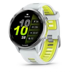 Garmin Forerunner 965 Amoled Titane Blanc et Gris