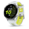 Garmin Forerunner 965 Amoled Titane Blanc et Gris