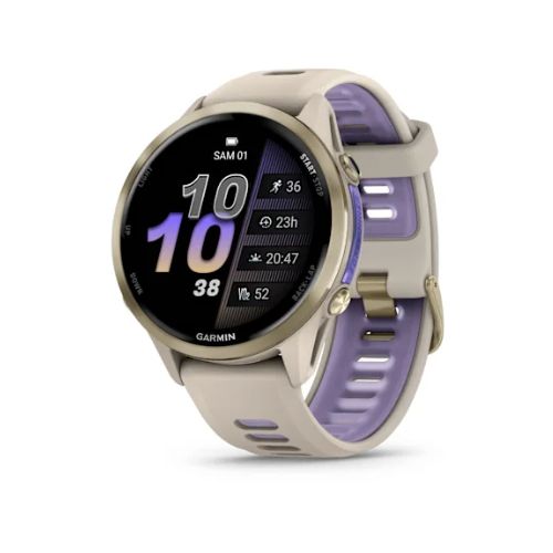 Garmin Forerunner 965 Amoled Titane Blanc et Gris