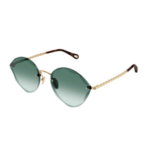 Chloé CH0253S Gold Gold Green