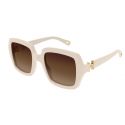 Chloé CH0301S Ivory Ivory Brown
