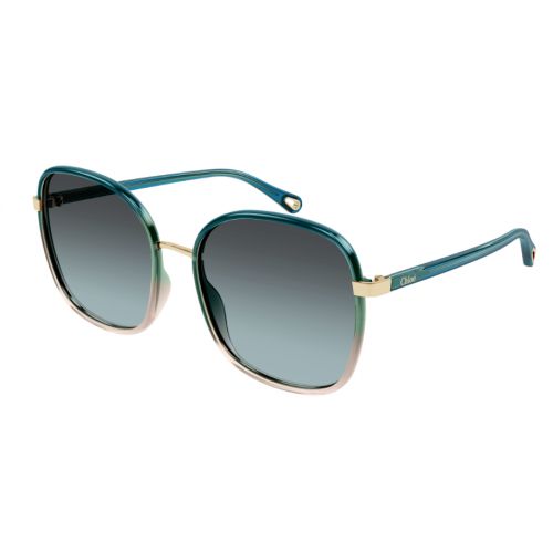 Chloé CH0031S Green Grey Lenses