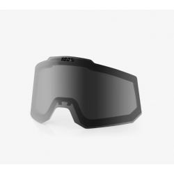 100% Ecran SNOWCRAFT S - Hiper Dual Pane Mirror Black Lens Cat.4