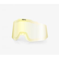 100% Ecran SNOWCRAFT S - Hiper Dual Pane Mirror Flash Gold Lens - cat.2
