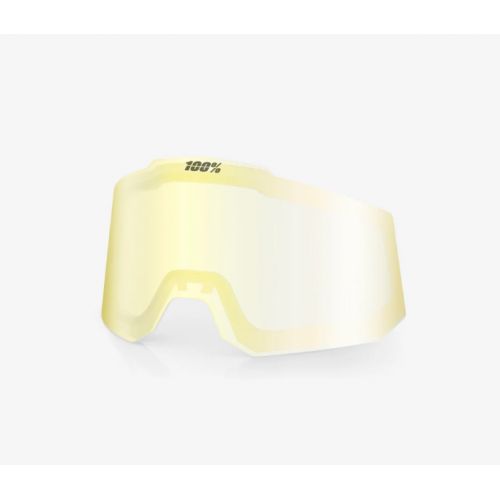 100% Ecran SNOWCRAFT S - Hiper Dual Pane Mirror Flash Gold Lens - cat.2