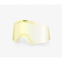 100% Ecran SNOWCRAFT S - Hiper Dual Pane Mirror Flash Gold Lens - cat.2