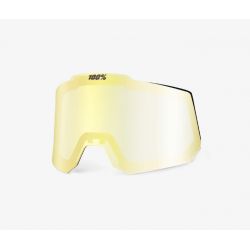 100% Ecran SNOWCRAFT/SNOWCRAFT XL - Hiper Dual Pane Mirror Yellow Lens - cat.2