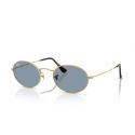 Ray-Ban Oval RB3547 Arista - Blue Lenses