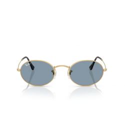 Ray-Ban Oval RB3547 Arista - Blue Lenses