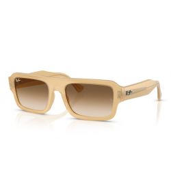 Ray-Ban RB4454 Lukas Transparent Beige - Clear Gradient Brown Cat.2