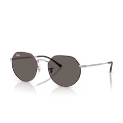 Ray-Ban RB3565 Matte Havana On Matte Silver - Dark Grey Lenses