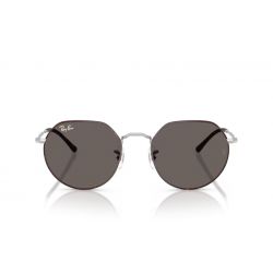 Ray-Ban RB3565 Matte Havana On Matte Silver - Dark Grey Lenses