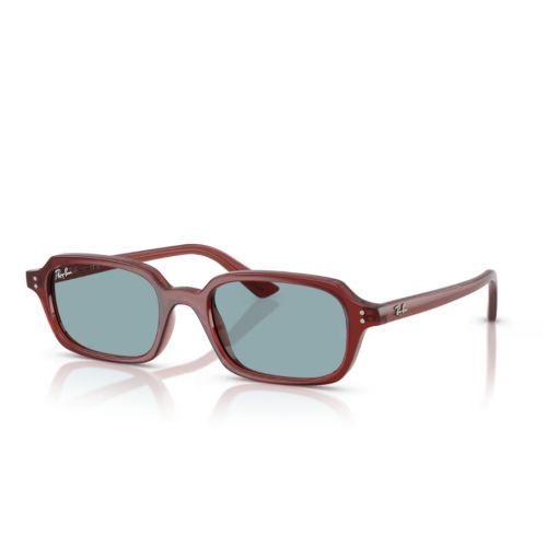 Ray-Ban RB4455 Zuri Rosty Brown - Blue Lenses