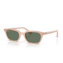 Ray-Ban RB4456 Zaya Cloudy Natural Pink - Dark Green Lenses