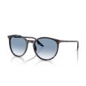 Ray-Ban RB2204 Havana Blue Turtle - Clear Gradient Blue Cat.3