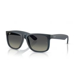 Ray-Ban Justin Rubber Blue - Gradient Grey Cat.3
