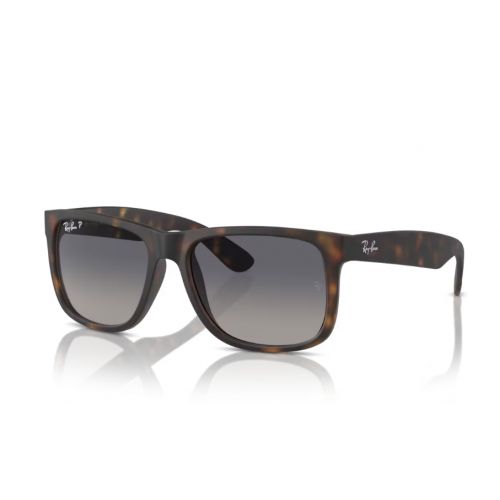 Ray-Ban Justin Rubber Havana - Grey Gradient Blue Polar Cat.2