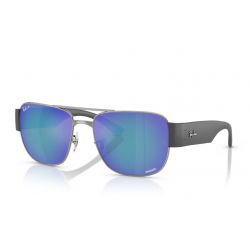 Ray-Ban RB3756CH Gunmetal - Polar Grey Blue Mirror