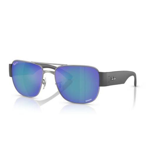 Ray-Ban RB3756CH Gunmetal - Polar Grey Blue Mirror