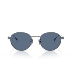 Moncler Subtila ME4006TD Shiny Gun Metal - Solid Dark Blue
