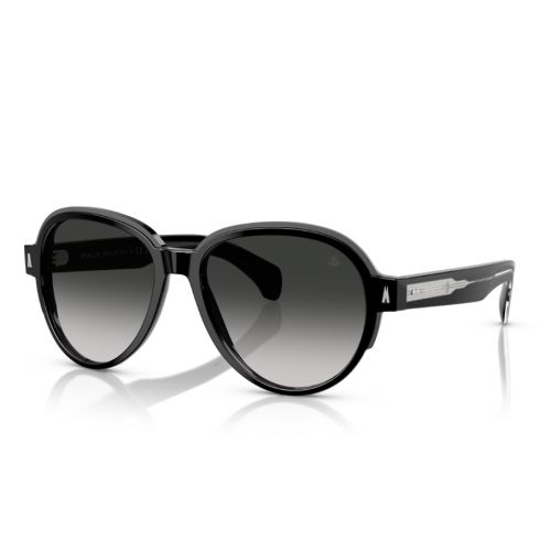 Moncler Swanspan ME6005 Shiny Black - Gradient Grey