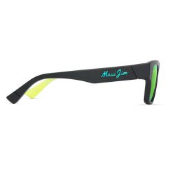 Maui Jim Kokua Matte Black w/Gradient Effect Mauigreen 3P