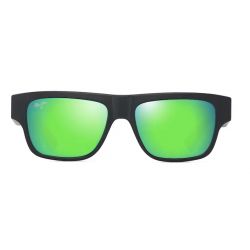 Maui Jim Kokua Matte Black w/Gradient Effect Mauigreen 3P