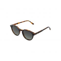 Komono The Nigel Black Fire - Green Gradient Polarized Lenses