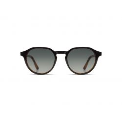 Komono The Nigel Black Fire - Green Gradient Polarized Lenses