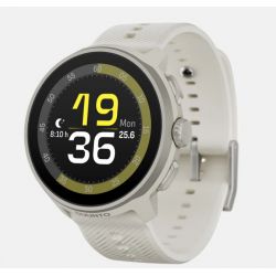 Suunto RUN Frost Gray - bracelet en silicone avec la marque SUUNTO
