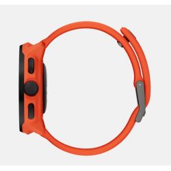 Suunto RUN Coral Orange - bracelet en silicone avec la marque SUUNTO