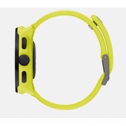 Suunto RUN Lime - bracelet en silicone avec la marque SUUNTO
