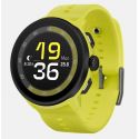 Suunto RUN Lime - bracelet en silicone avec la marque SUUNTO