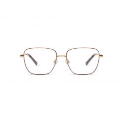 Komono The Clara White Gold Burgundy